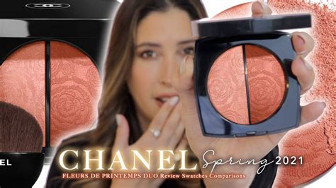 Chanel Fleurs de Printemps Blush and Highlighter Duo First